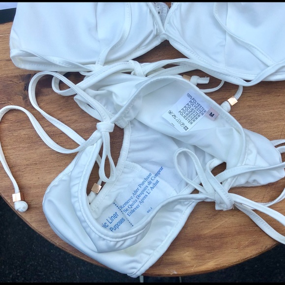 NWT Nasty Gal “Hold You’re Thread High Bikini” - Picture 6 of 8